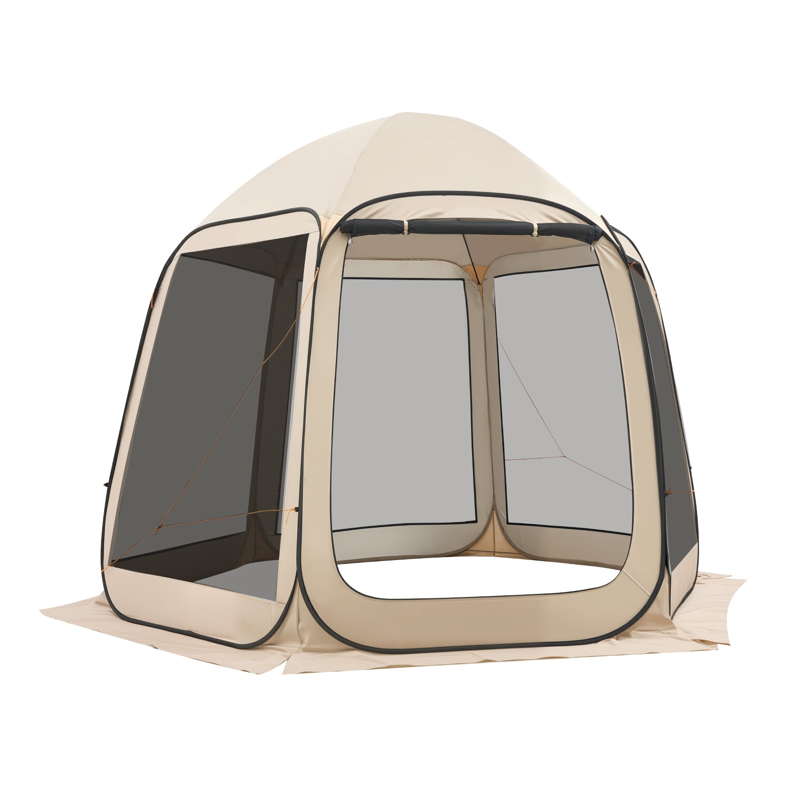 Pop Up Screen House Tent For Garden And Patio With Netting Sides_voghion.com